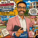 un agent commercial en immobilier