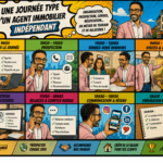 journée type agent immobilier indépendant adel nafa